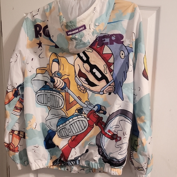 Members Only Cartoon Print Jacket - Multicolor - Picture 6 of 6